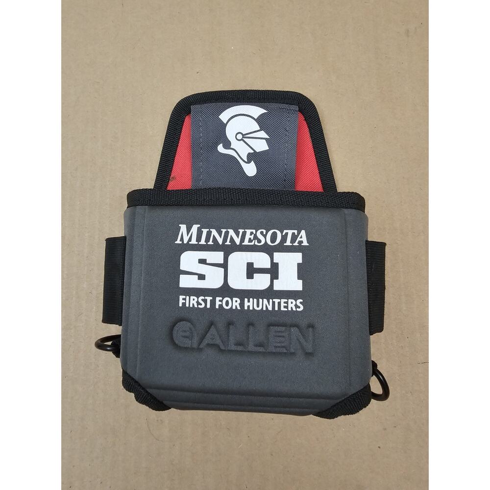 Allen Eliminator Single Box Shell Carrier Gray/Red Has Some Logos